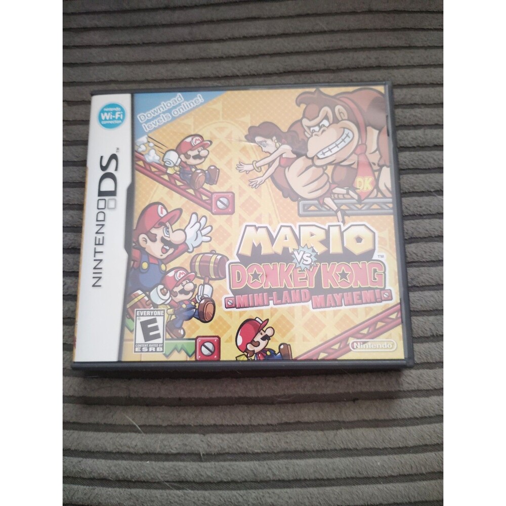 Mario vs Donkey Kong Mini land Mayhem Nintendo ds